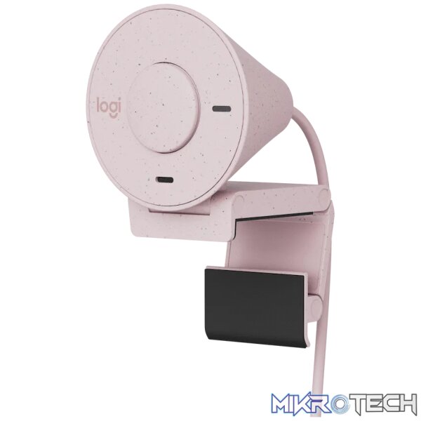 Logitech(R) Brio 300 Full HD Webcam - Rose - Image 4