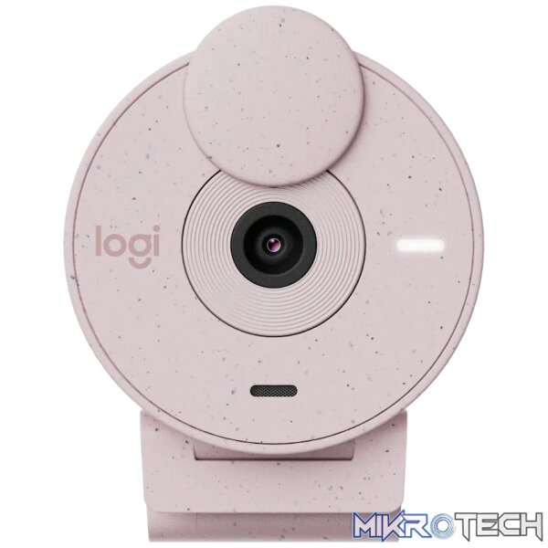Logitech(R) Brio 300 Full HD Webcam - Rose - Image 7