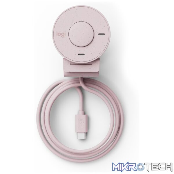 Logitech(R) Brio 300 Full HD Webcam - Rose Logitech(R) Brio 300 Full HD Webcam - Rose