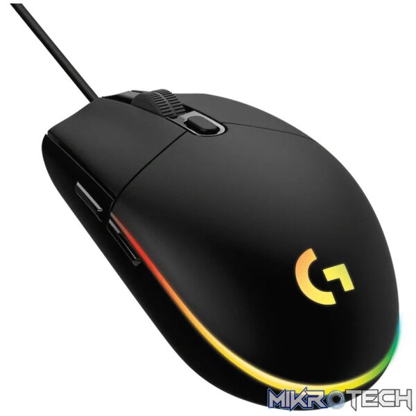 Logitech(R) G102 Lightsync Gaming Mouse - Black - Image 2
