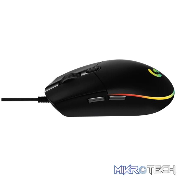 Logitech(R) G102 Lightsync Gaming Mouse - Black - Image 6