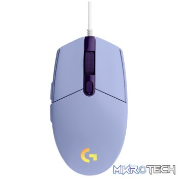 Logitech(R) G102 Lightsync Gaming Mouse - Lilac