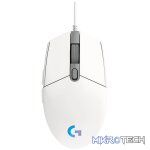 Logitech(R) G102 Lightsync Gaming Mouse - White