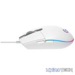 Logitech(R) G102 Lightsync Gaming Mouse - White - Image 4
