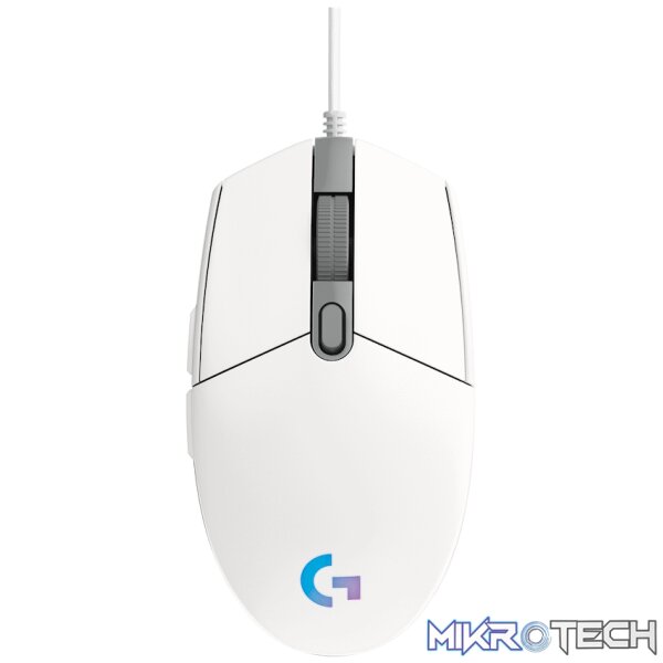 Logitech(R) G102 Lightsync Gaming Mouse - White Logitech(R) G102 Lightsync Gaming Mouse - White