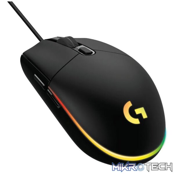 Logitech(R) G203 Lightsync Gaming Mouse - Black - Image 5