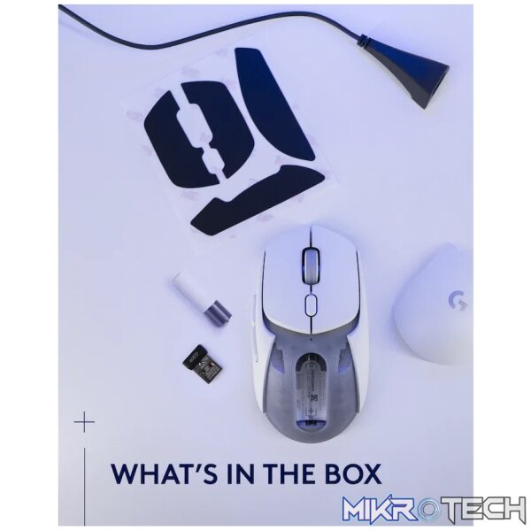 Logitech(R) G309 Lightspeed Wireless Mouse - White - Image 3