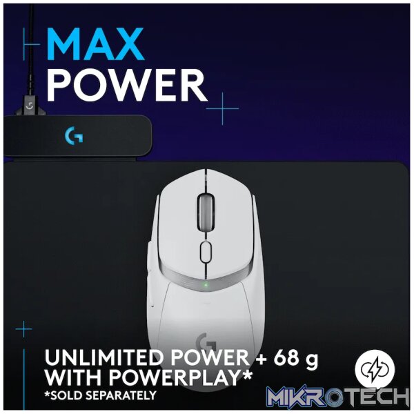 Logitech(R) G309 Lightspeed Wireless Mouse - White - Image 6