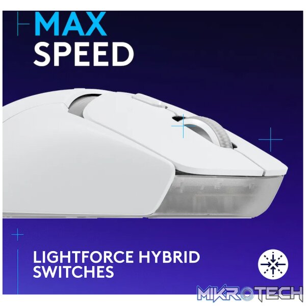 Logitech(R) G309 Lightspeed Wireless Mouse - White - Image 8