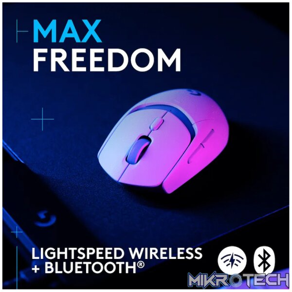 Logitech(R) G309 Lightspeed Wireless Mouse - White - Image 9