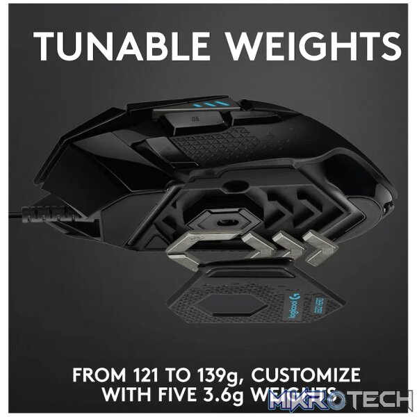 Logitech(R) G502 HERO High-Performance Gaming Mouse - Image 4