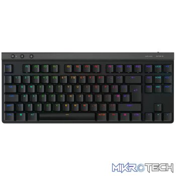 Logitech(R) G515 TKL Lightspeed Wireless Gaming Keyboard - Black