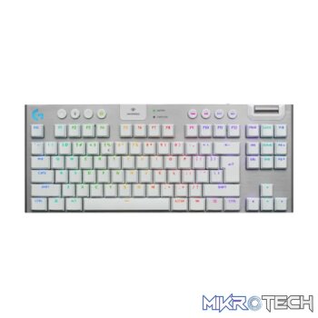 Logitech(R) G915 X LIGHTSPEED TKL Low-Profile Wireless Gaming Keyboard - White