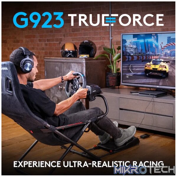 Logitech(R) G923 Trueforce Racing Wheel and Pedals for PS & PC - Image 2