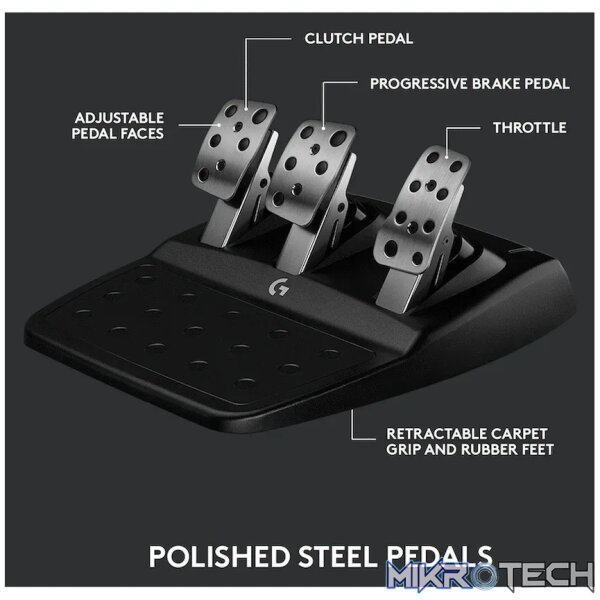 Logitech(R) G923 Trueforce Racing Wheel and Pedals for PS & PC - Image 7