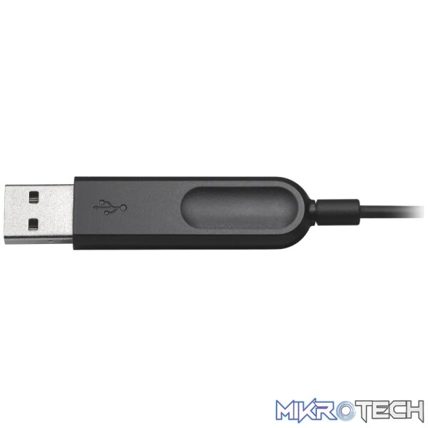 Logitech(R) H340 USB Computer Headset - Black - Image 3