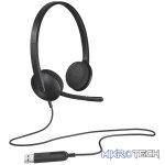 Logitech(R) H340 USB Computer Headset - Black - Image 5