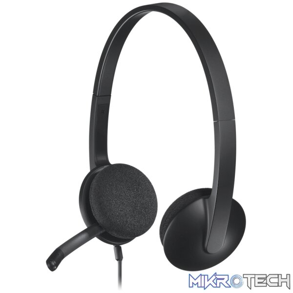 Logitech(R) H340 USB Computer Headset - Black Logitech(R) H340 USB Computer Headset - Black