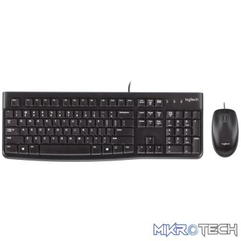 Logitech(R) MK120 Corded Combo - USB