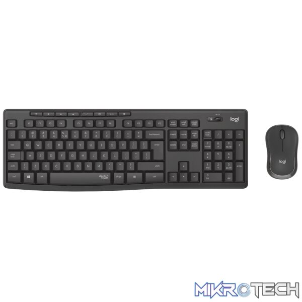 Logitech(R) MK295 Silent Wireless Combo - Graphite Logitech(R) MK295 Silent Wireless Combo - Graphite