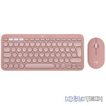 Logitech(R) Pebble 2 Combo - Tonal Rose