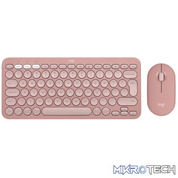 Logitech(R) Pebble 2 Combo - Tonal Rose