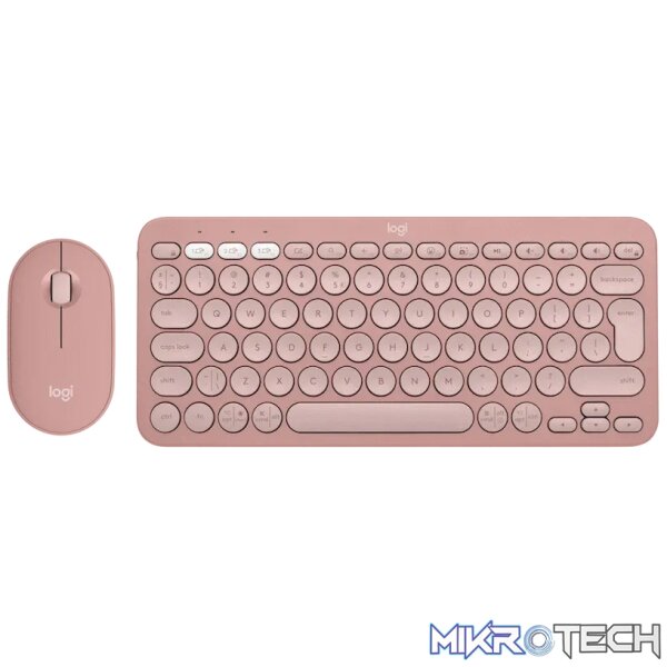Logitech(R) Pebble 2 Combo - Tonal Rose - Image 5