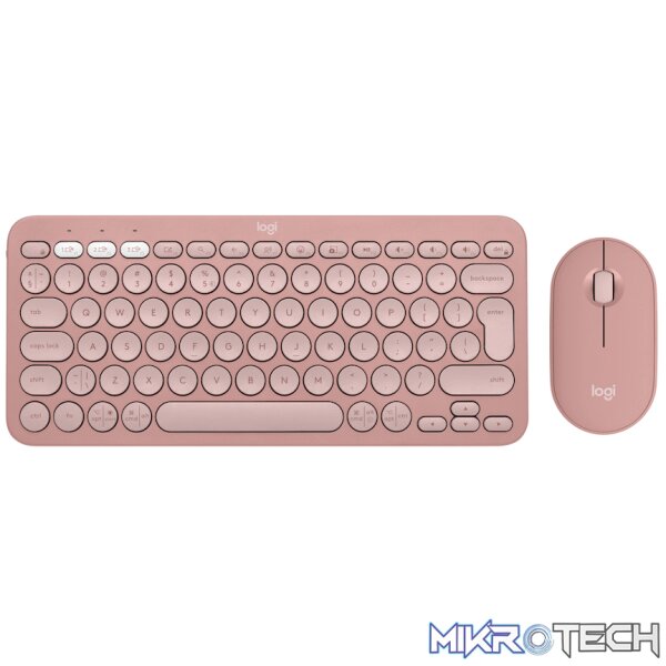 Logitech(R) Pebble 2 Combo - Tonal Rose Logitech(R) Pebble 2 Combo - Tonal Rose