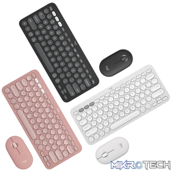 Logitech(R) Pebble 2 Combo - Tonal White - Image 3