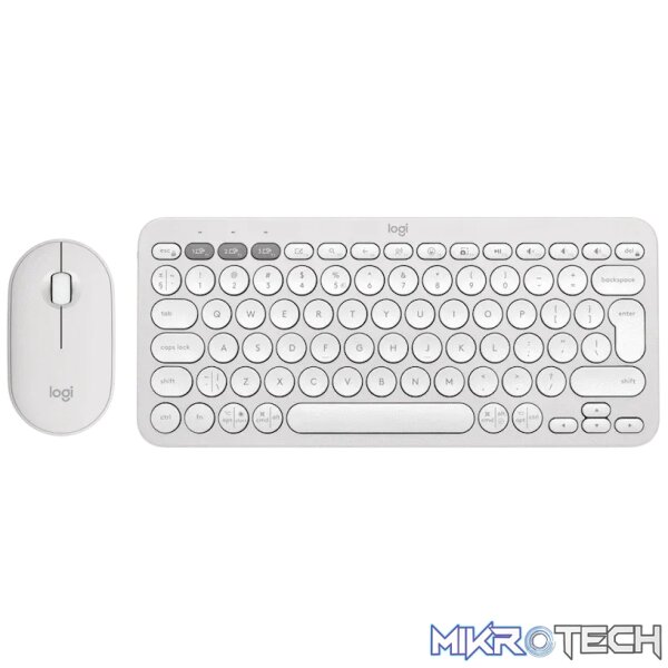 Logitech(R) Pebble 2 Combo - Tonal White - Image 4