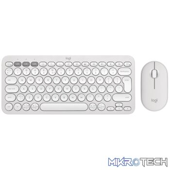 Logitech(R) Pebble 2 Combo - Tonal White