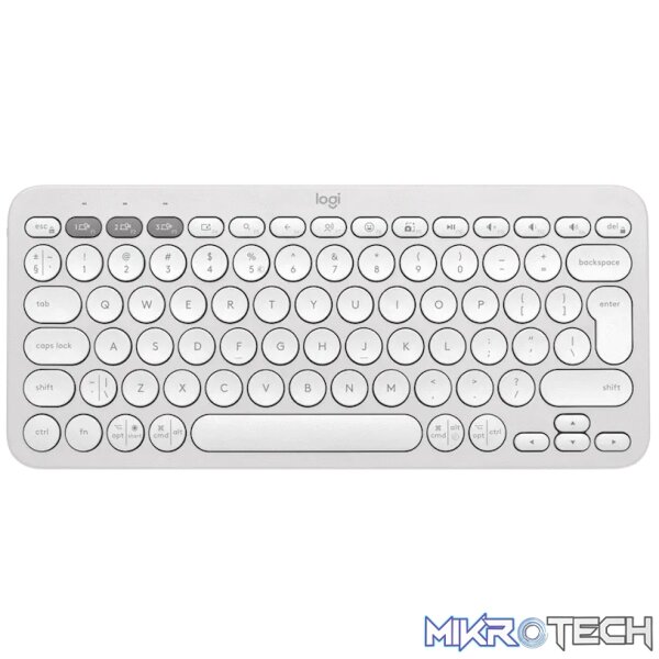 Logitech(R) Pebble Keys 2 K380s - Tonal White - Image 4