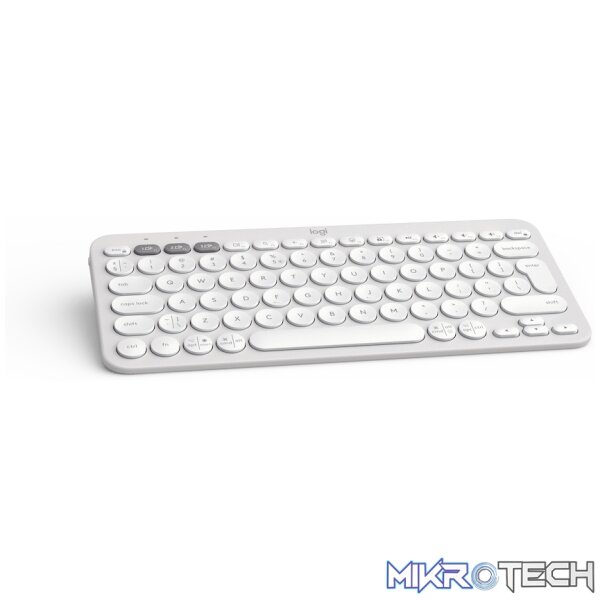 Logitech(R) Pebble Keys 2 K380s - Tonal White Logitech(R) Pebble Keys 2 K380s - Tonal White