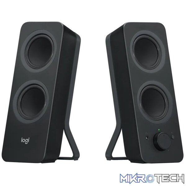 Logitech(R) Z207 Bluetooth Computer Speakers - Black Logitech(R) Z207 Bluetooth Computer Speakers - Black