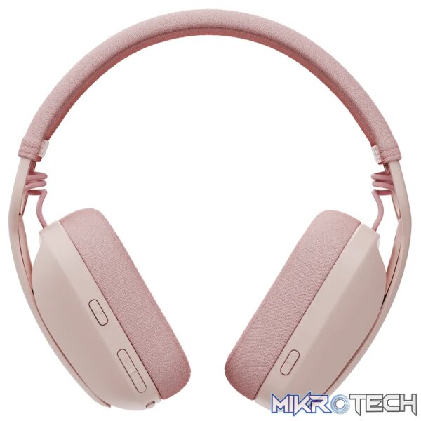 Logitech(R) Zone Vibe 100 Wireless Headphones - Rose - Image 3