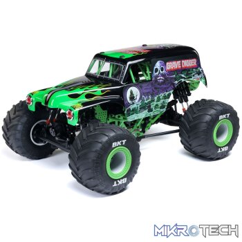 Losi 1/8 LMT 2.0 Grave Digger 4X4 Solid Axle Brushless Monster Truck RTR
