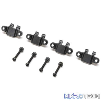 Lower Shock Mount Aluminum Black (4) Mini LMT