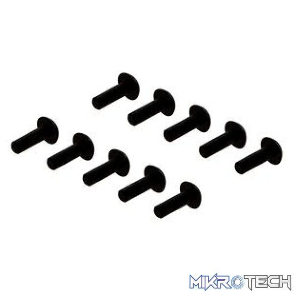 M2.5x8mm Button Head Screw with M3 Head (10pcs) M2.5x8mm Button Head Screw with M3 Head (10pcs)