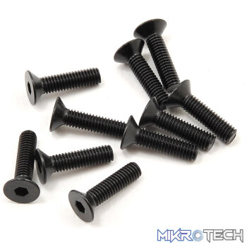 M3 x 12mm Flat Head Screw (10)