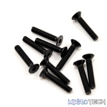 M3 x 16mm Flat Head Screw (10)