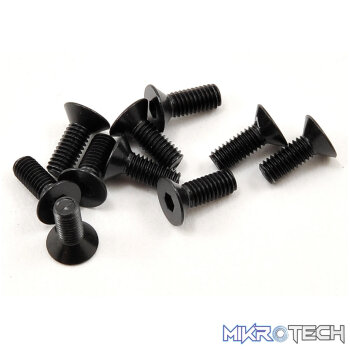 M3 x 8mm Flat Head Screw (10)