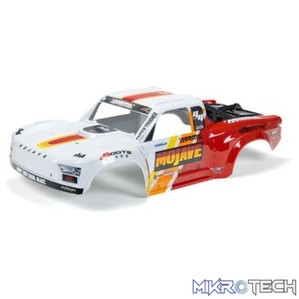 MOJAVE 4S Painted Decalled Trimmed Body White/Red MOJAVE 4S Painted Decalled Trimmed Body White/Red