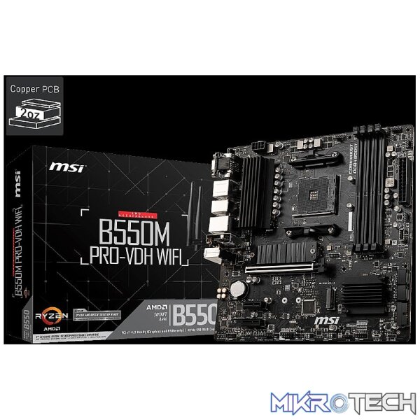MSI B550M PRO-VDH WIFI* MSI B550M PRO-VDH WIFI*