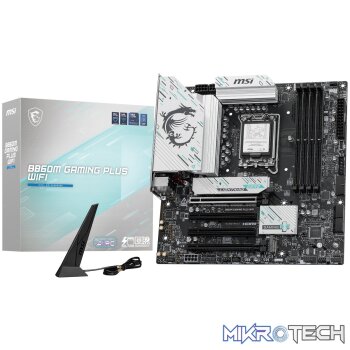 MSI B860M Gaming PLUS WIFI Intel LGA1851 DDR5 M-ATX Motherboard