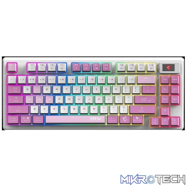 MSI FORGE GK600 KL W/LESS KEYB VIOLET US MSI FORGE GK600 KL W/LESS KEYB VIOLET US