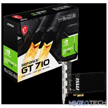 MSI GT 710 2GD3H 4HDMI