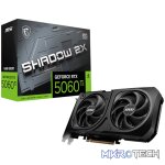 MSI GeForce RTX 5060 Ti SHADOW 2X OC PLUS GDDR7 16GB Graphics Card