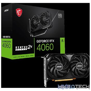 MSI RTX 4060 VENTUS 2X BLACK 8G OC