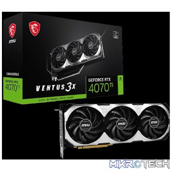 MSI RTX 4070 TI VENTUS 3X 12G