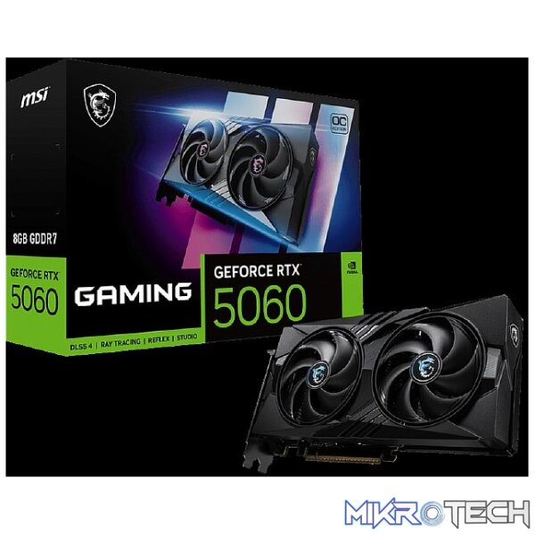 MSI RTX 5060 8G GAMING OC MSI RTX 5060 8G GAMING OC